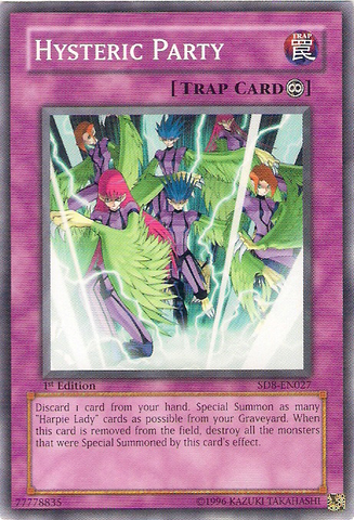 Hysteric Party [SD8-EN027] Common - Yu-Gi-Oh! - Card Brawlers | Quebec | Canada |