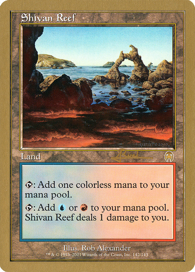 Shivan Reef (Antoine Ruel) [World Championship Decks 2001] - Magic: The Gathering - Card Brawlers | Quebec | Canada |