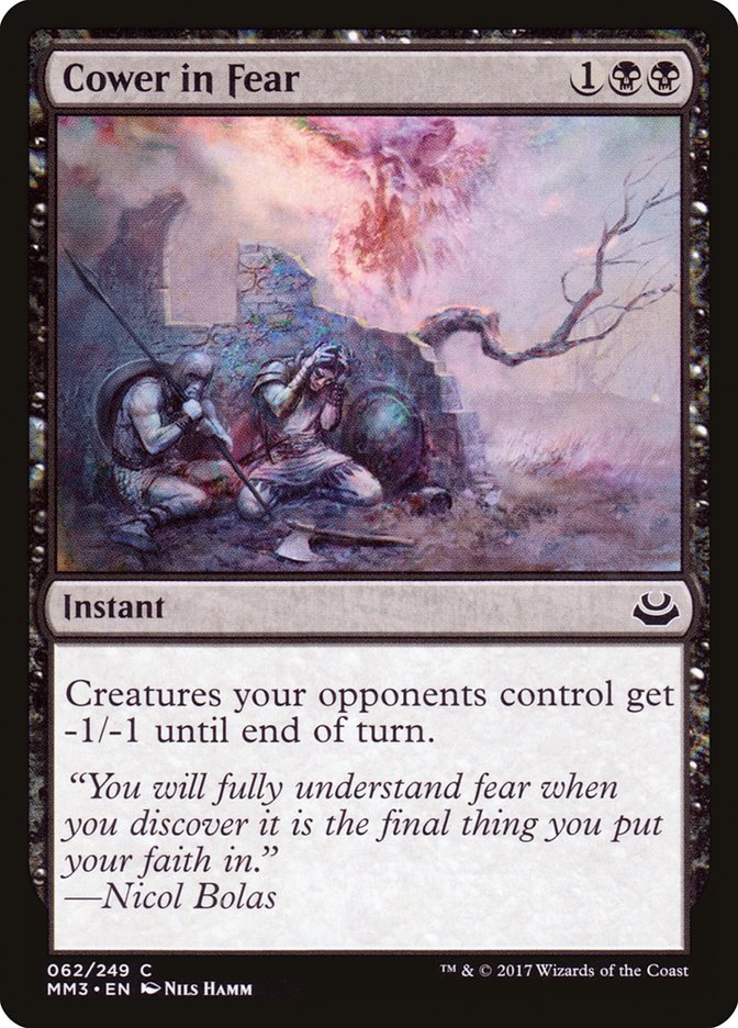 Cower in Fear [Modern Masters 2017] - Magic: The Gathering - Card Brawlers | Quebec | Canada |