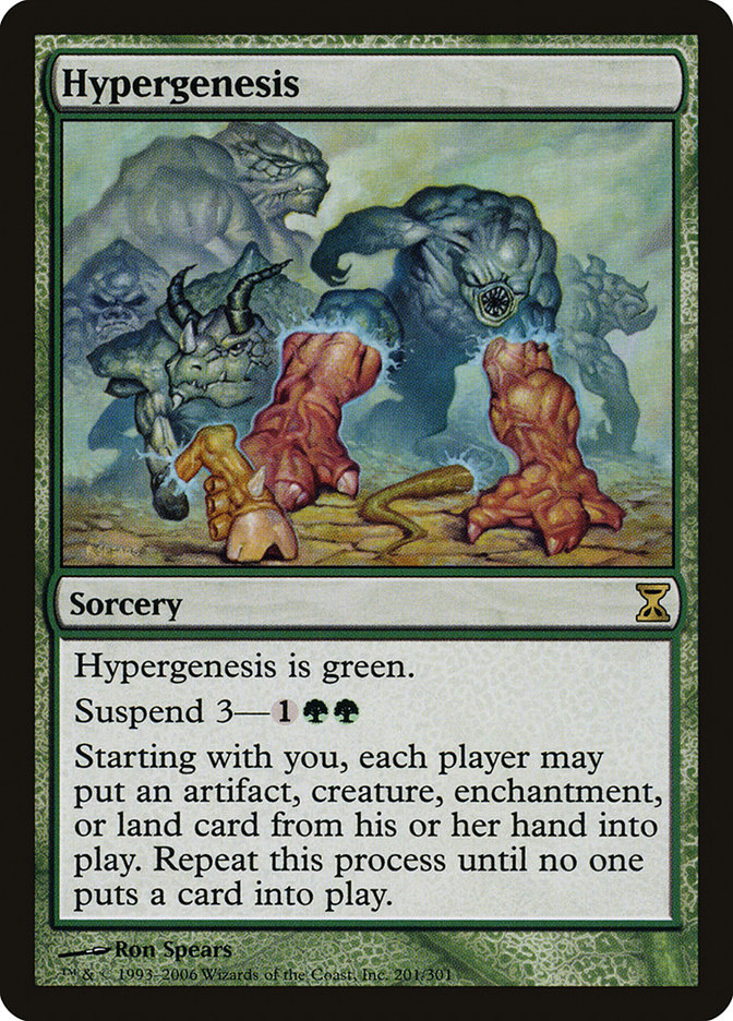 Hypergenesis [Time Spiral] - Magic: The Gathering - Card Brawlers | Quebec | Canada |
