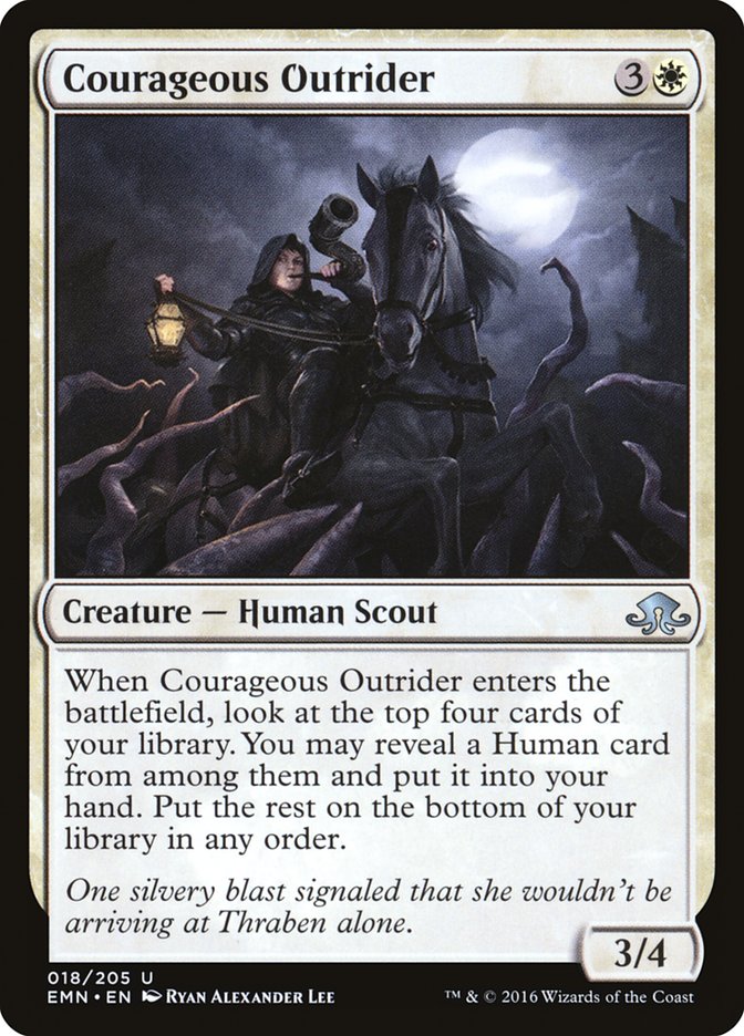 Courageous Outrider [Eldritch Moon] - Magic: The Gathering - Card Brawlers | Quebec | Canada |
