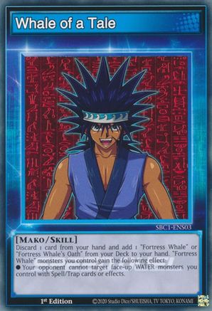 Whale of a Tale [SBC1-ENS03] Common - Yu-Gi-Oh! - Card Brawlers | Quebec | Canada |