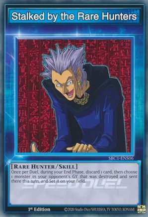 Stalked by the Rare Hunters [SBC1-ENS06] Common - Yu-Gi-Oh! - Card Brawlers | Quebec | Canada |