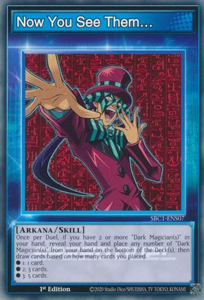 Now You See Them... [SBC1-ENS07] Common - Yu-Gi-Oh! - Card Brawlers | Quebec | Canada |