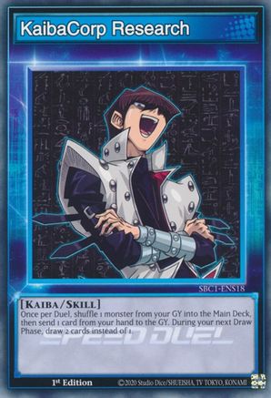 KaibaCorp Research [SBC1-ENS18] Common - Yu-Gi-Oh! - Card Brawlers | Quebec | Canada |