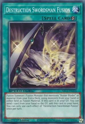 Destruction Swordsman Fusion [SBC1-ENA16] Common - Yu-Gi-Oh! - Card Brawlers | Quebec | Canada |