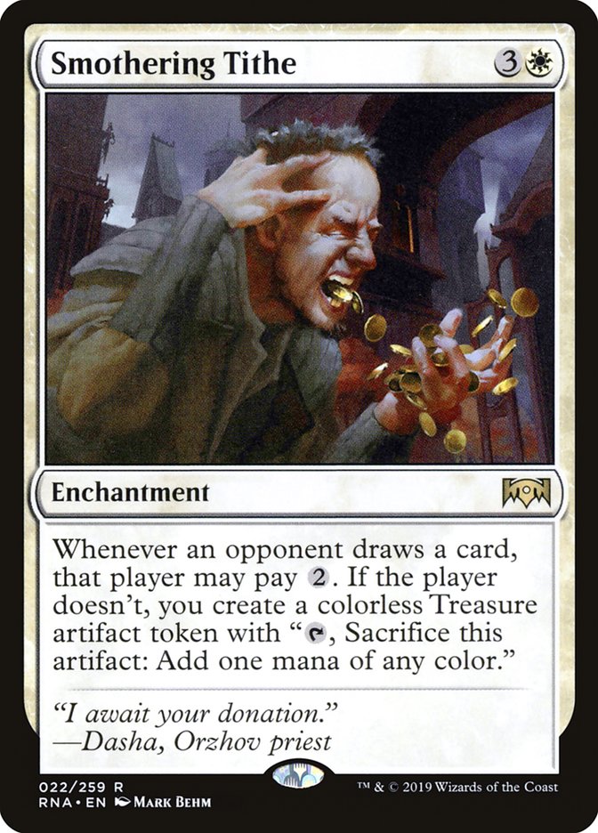 Smothering Tithe [Ravnica Allegiance] - Magic: The Gathering - Card Brawlers | Quebec | Canada |