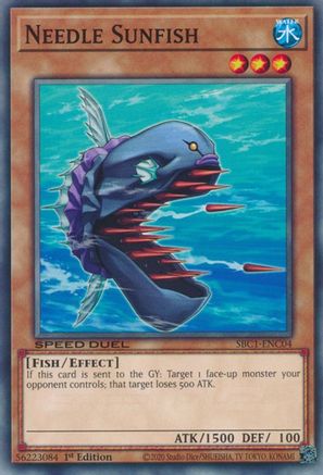 Needle Sunfish [SBC1-ENC04] Common - Yu-Gi-Oh! - Card Brawlers | Quebec | Canada |