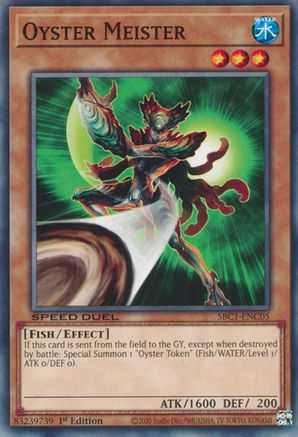 Oyster Meister [SBC1-ENC05] Common - Yu-Gi-Oh! - Card Brawlers | Quebec | Canada |