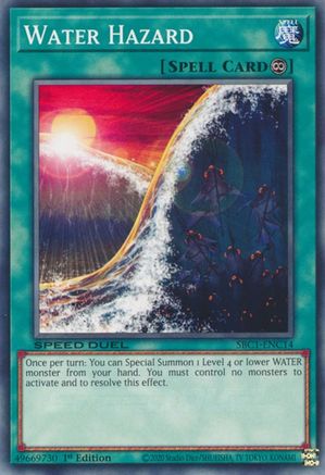 Water Hazard [SBC1-ENC14] Common - Yu-Gi-Oh! - Card Brawlers | Quebec | Canada |