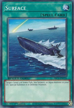 Surface [SBC1-ENC16] Common - Yu-Gi-Oh! - Card Brawlers | Quebec | Canada |
