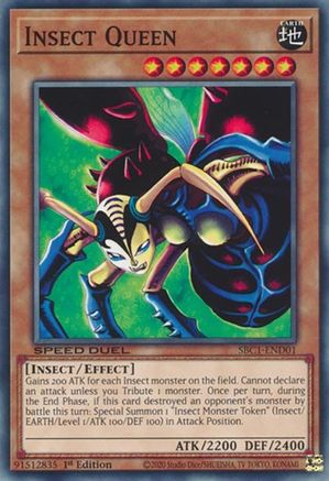 Insect Queen [SBC1-END01] Common - Yu-Gi-Oh! - Card Brawlers | Quebec | Canada |