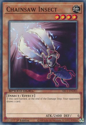 Chainsaw Insect [SBC1-END03] Common - Yu-Gi-Oh! - Card Brawlers | Quebec | Canada |