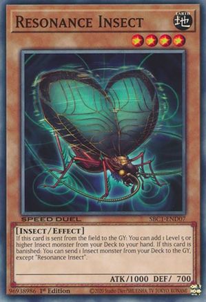 Resonance Insect [SBC1-END07] Common - Yu-Gi-Oh! - Card Brawlers | Quebec | Canada |