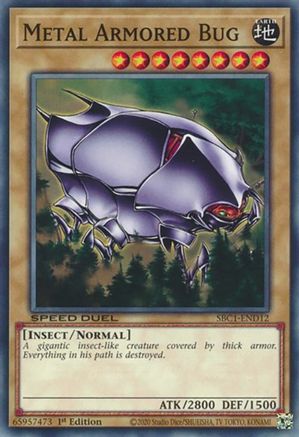 Metal Armored Bug [SBC1-END12] Common - Yu-Gi-Oh! - Card Brawlers | Quebec | Canada |