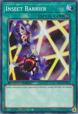 Insect Barrier [SBC1-END14] Common - Yu-Gi-Oh! - Card Brawlers | Quebec | Canada |