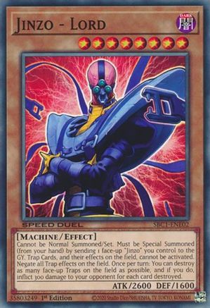 Jinzo - Lord [SBC1-ENE02] Common - Yu-Gi-Oh! - Card Brawlers | Quebec | Canada |