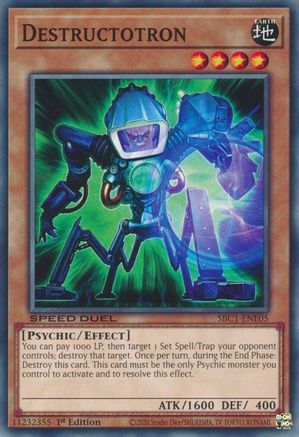Destructotron [SBC1-ENE05] Common - Yu-Gi-Oh! - Card Brawlers | Quebec | Canada |