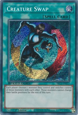 Creature Swap [SBC1-ENE17] Secret Rare - Yu-Gi-Oh! - Card Brawlers | Quebec | Canada |