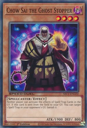 Chow Sai the Ghost Stopper [SBC1-ENG02] Common - Yu-Gi-Oh! - Card Brawlers | Quebec | Canada |