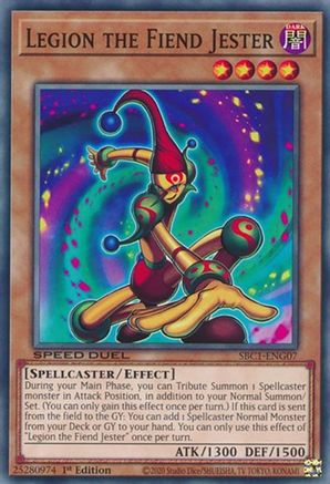 Legion the Fiend Jester [SBC1-ENG07] Common - Yu-Gi-Oh! - Card Brawlers | Quebec | Canada |