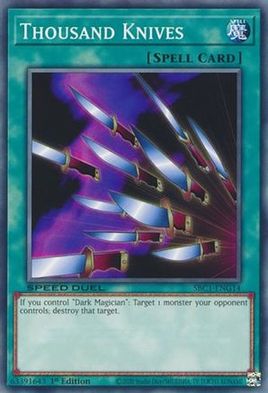 Thousand Knives [SBC1-ENG14] Common - Yu-Gi-Oh! - Card Brawlers | Quebec | Canada |