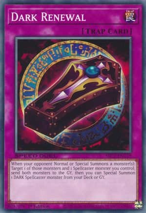 Dark Renewal [SBC1-ENG19] Common - Yu-Gi-Oh! - Card Brawlers | Quebec | Canada |