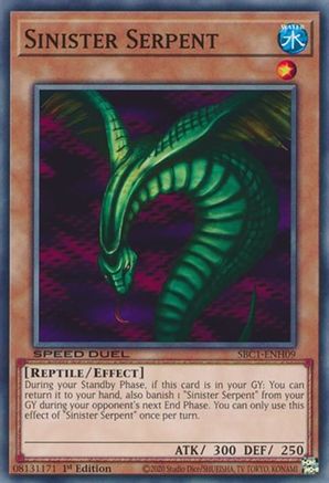 Sinister Serpent [SBC1-ENH09] Common - Yu-Gi-Oh! - Card Brawlers | Quebec | Canada |