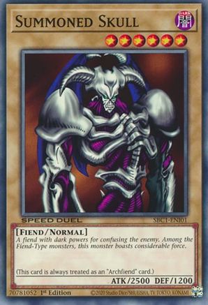 Summoned Skull [SBC1-ENI01] Common - Yu-Gi-Oh! - Card Brawlers | Quebec | Canada |