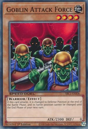 Goblin Attack Force [SBC1-ENI06] Common - Yu-Gi-Oh! - Card Brawlers | Quebec | Canada |