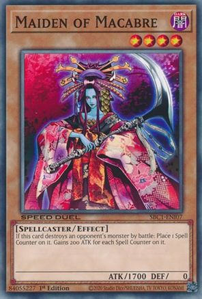 Maiden of Macabre [SBC1-ENI07] Common - Yu-Gi-Oh! - Card Brawlers | Quebec | Canada |