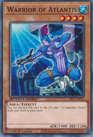 Warrior of Atlantis [SBC1-ENI12] Common - Yu-Gi-Oh! - Card Brawlers | Quebec | Canada |