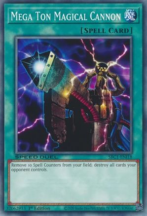 Mega Ton Magical Cannon [SBC1-ENI18] Common - Yu-Gi-Oh! - Card Brawlers | Quebec | Canada |