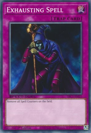 Exhausting Spell [SBC1-ENI21] Common - Yu-Gi-Oh! - Card Brawlers | Quebec | Canada |