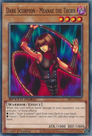 Dark Scorpion - Meanae the Thorn [SBC1-ENI24] Common - Yu-Gi-Oh! - Card Brawlers | Quebec | Canada |