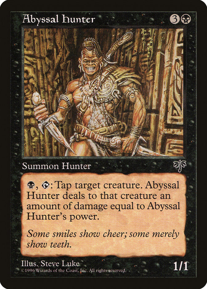 Abyssal Hunter [Mirage] - Magic: The Gathering - Card Brawlers | Quebec | Canada |