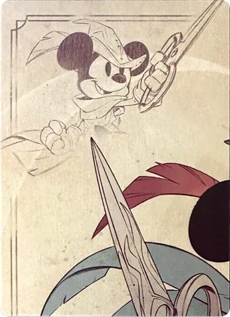 Mickey Mouse - Brave Little Tailor Puzzle Insert (Top Left) [The First Chapter] - Disney - Card Brawlers | Quebec | Canada |