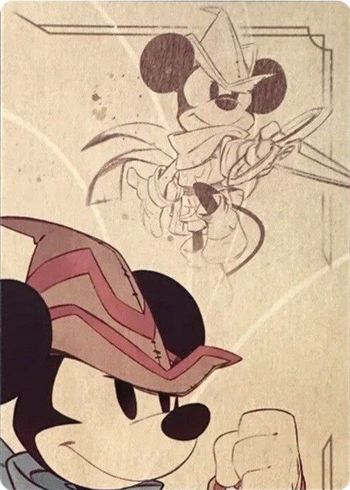 Mickey Mouse - Brave Little Tailor Puzzle Insert (Top Right) [The First Chapter] - Disney - Card Brawlers | Quebec | Canada |