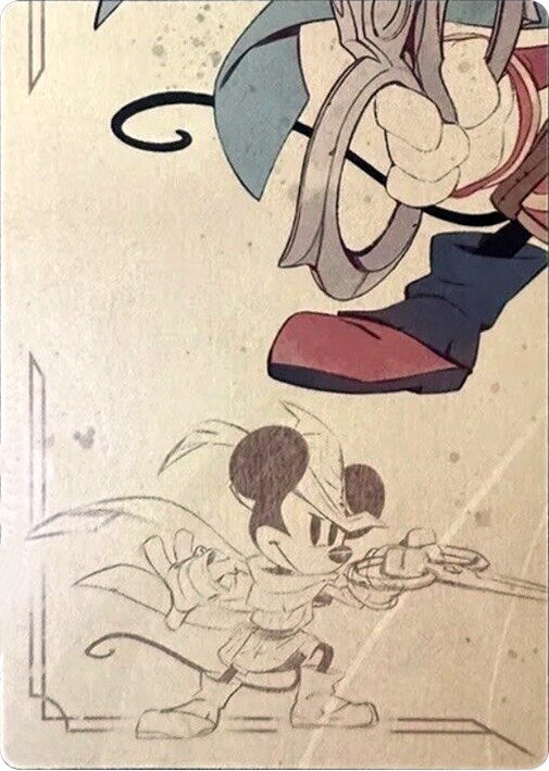 Mickey Mouse - Brave Little Tailor Puzzle Insert (Bottom Left) [The First Chapter] - Disney - Card Brawlers | Quebec | Canada |