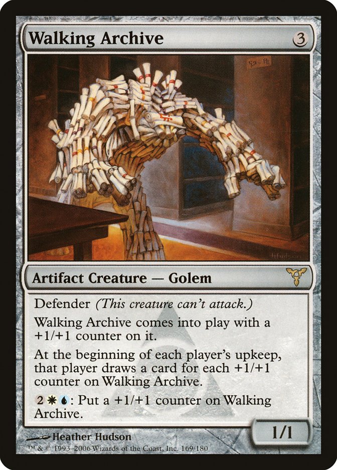Walking Archive [Dissension] - Magic: The Gathering - Card Brawlers | Quebec | Canada |