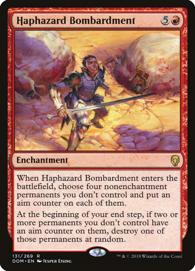 Haphazard Bombardment [Dominaria] - Magic: The Gathering - Card Brawlers | Quebec | Canada |