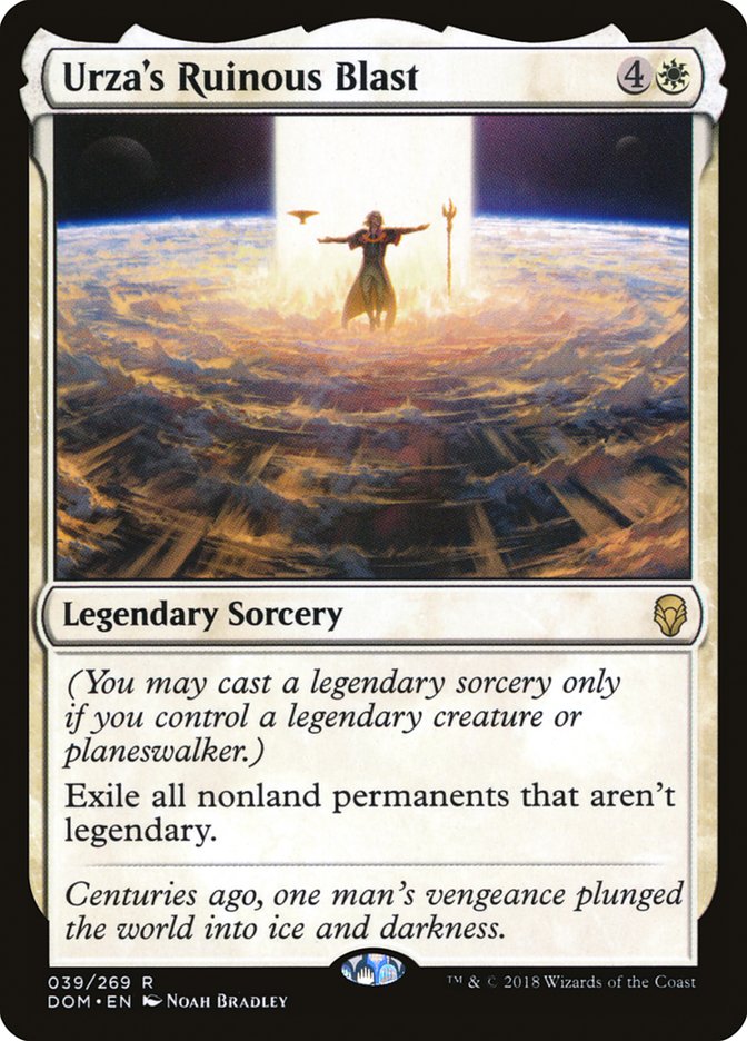 Urza's Ruinous Blast [Dominaria] - Magic: The Gathering - Card Brawlers | Quebec | Canada |