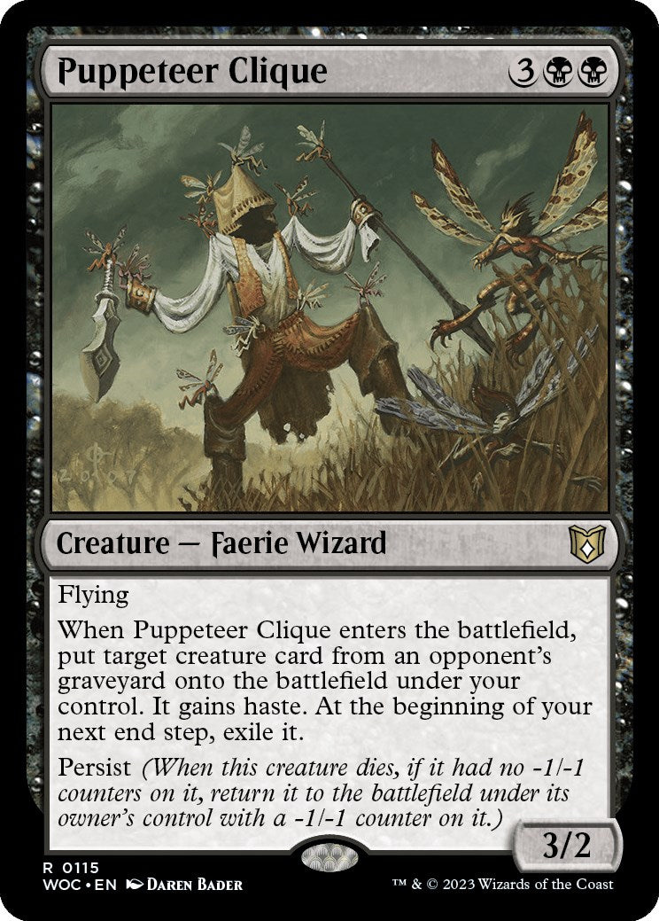 Puppeteer Clique [Wilds of Eldraine Commander] - Magic: The Gathering - Card Brawlers | Quebec | Canada |