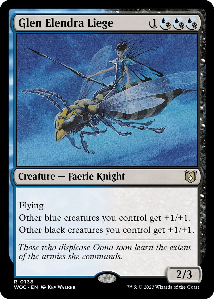 Glen Elendra Liege [Wilds of Eldraine Commander] - Magic: The Gathering - Card Brawlers | Quebec | Canada |