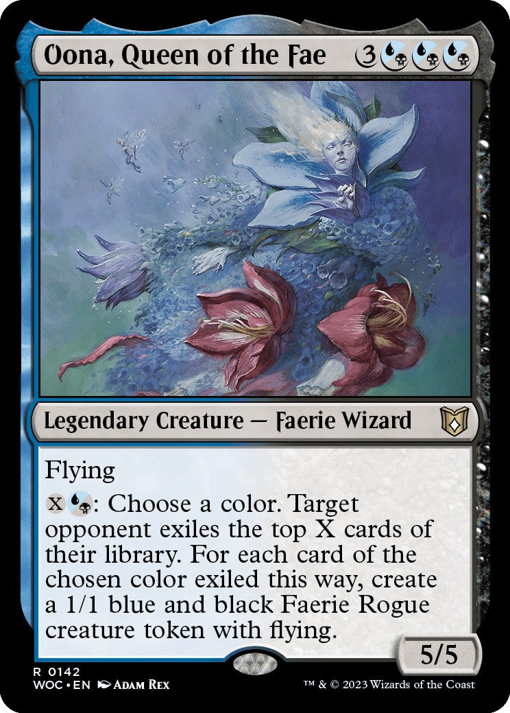 Oona, Queen of the Fae [Wilds of Eldraine Commander] - Magic: The Gathering - Card Brawlers | Quebec | Canada |