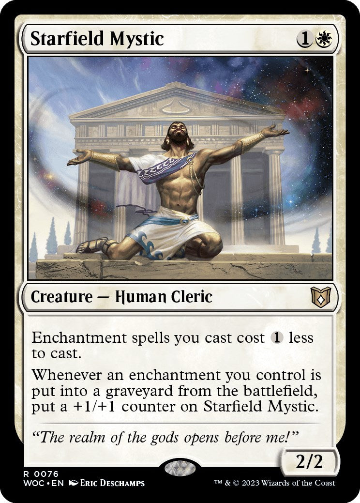 Starfield Mystic [Wilds of Eldraine Commander] - Magic: The Gathering - Card Brawlers | Quebec | Canada |