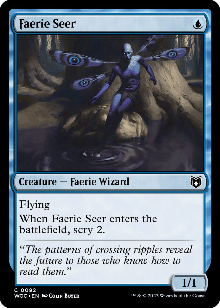 Faerie Seer [Wilds of Eldraine Commander] - Magic: The Gathering - Card Brawlers | Quebec | Canada |