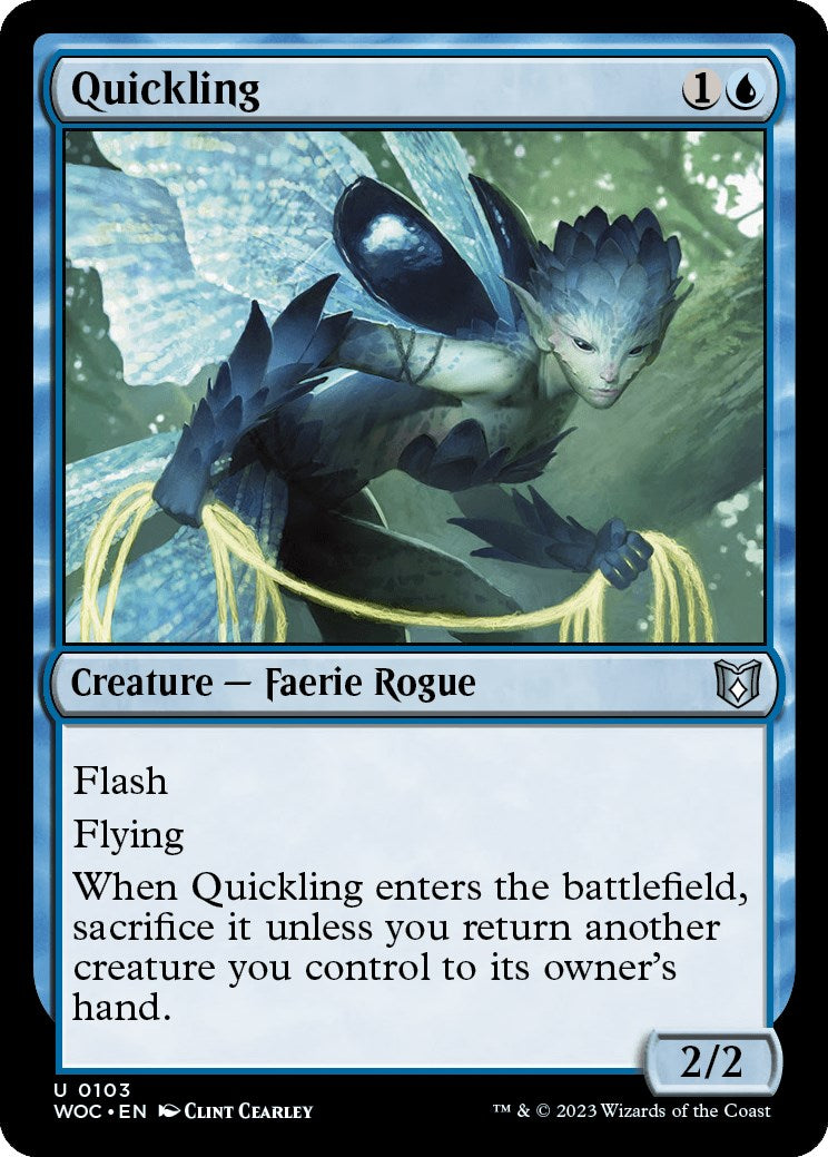 Quickling [Wilds of Eldraine Commander] - Magic: The Gathering - Card Brawlers | Quebec | Canada |