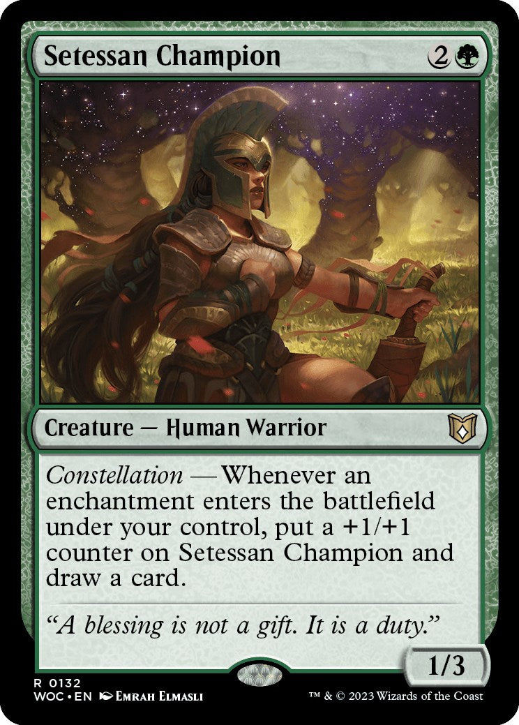 Setessan Champion [Wilds of Eldraine Commander] - Magic: The Gathering - Card Brawlers | Quebec | Canada |