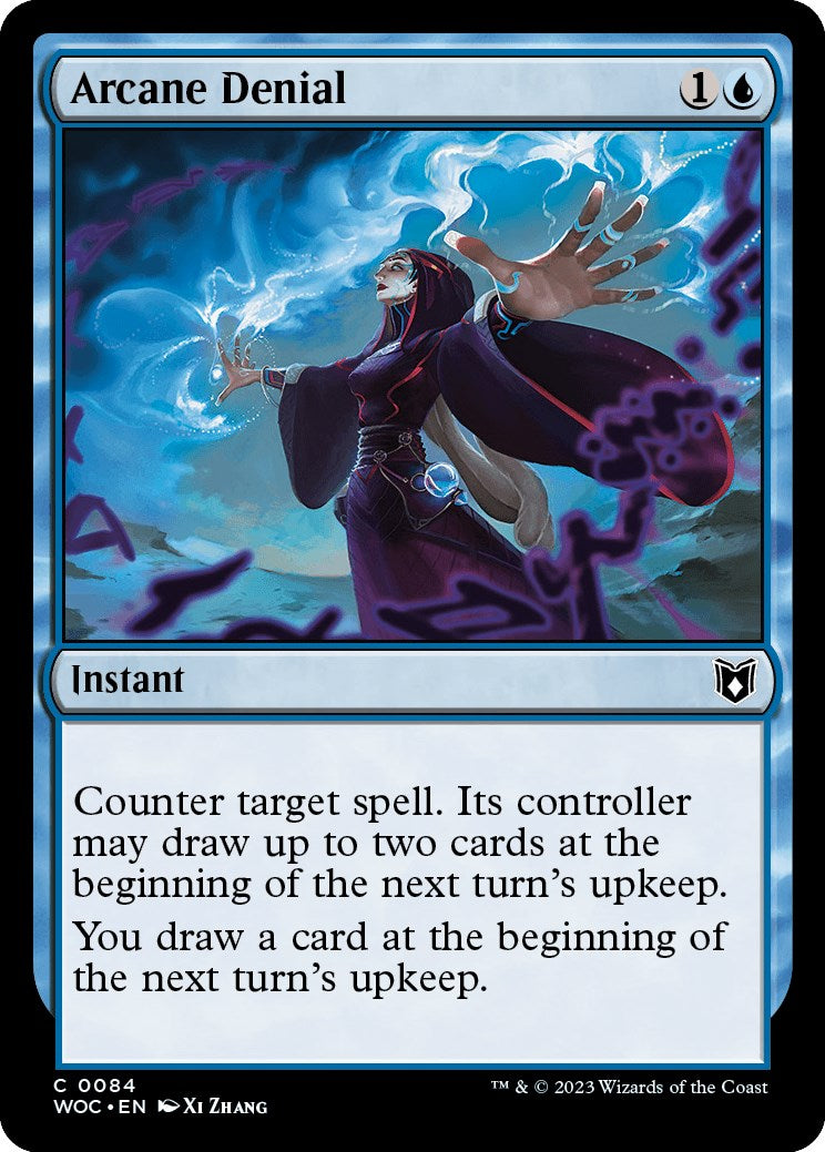 Arcane Denial [Wilds of Eldraine Commander] - Magic: The Gathering - Card Brawlers | Quebec | Canada |
